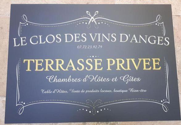 Chambres D Hotes Le Clos Des Vins D Anges Saint-Pierre-des-Champs Екстер'єр фото
